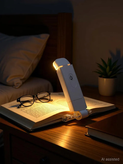 LED Book glower for Night Reading, USB rechargeable